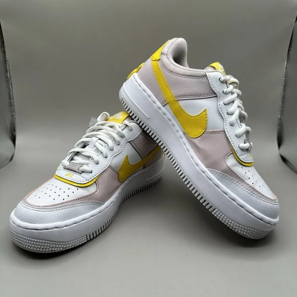 Nike Air Force 1 Low Shadow Women’s Size 7 US Sunshine Sneakers Shoes CJ1641-102